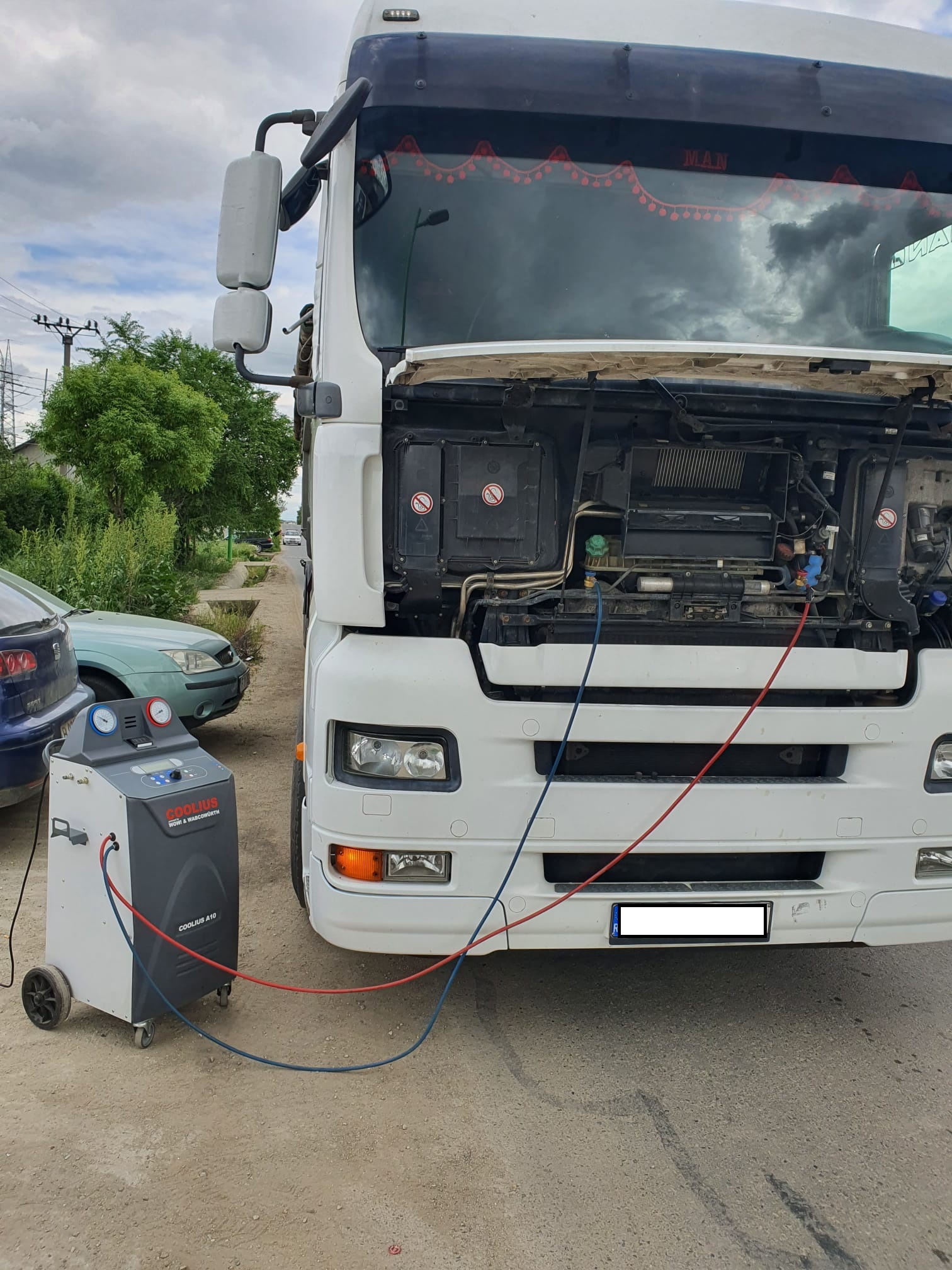 Încărcare freon camion - 1